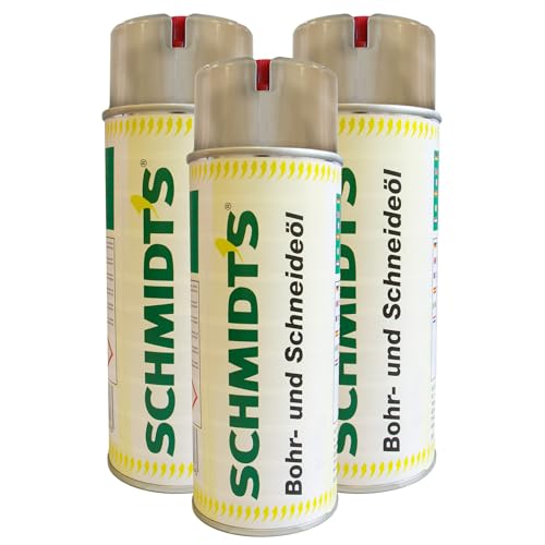 3 x siwitec by Schmidt's Bohröl Schneidöl Metall 400ml, VOC=50,0%, nicht korrosiv, Schmieröl Spray, Bohr- und Schneideöl Spray, silikonfreies Schmiermittel, Schmieröl 3 x siwitec by Schmidt's Bohröl Schneidöl Metall 400ml, VOC=50,0%, nicht korrosiv, Schmieröl Spray, Bohr- und Schneideöl Spray, silikonfreies Schmiermittel, Schmieröl von siwitec