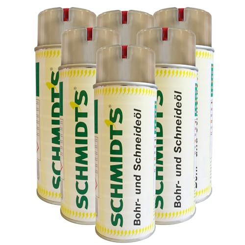 6 x siwitec by Schmidt's Bohröl Schneidöl Metall 400ml, VOC=50,0%, nicht korrosiv, Schmieröl Spray, Bohr- und Schneideöl Spray, silikonfreies Schmiermittel, Schmieröl 6 x siwitec by Schmidt's Bohröl Schneidöl Metall 400ml, VOC=50,0%, nicht korrosiv, Schmieröl Spray, Bohr- und Schneideöl Spray, silikonfreies Schmiermittel, Schmieröl von siwitec