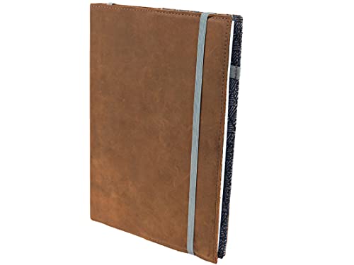 skaard a5 Notizbuch aus Leder, Nachfüllbar, Blanko mit Braun/Triangle-Design skaard a5 Notizbuch aus Leder, Nachfüllbar, Blanko mit Braun/Triangle-Design von skaard