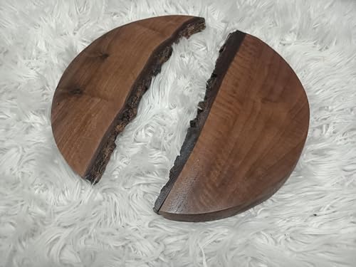 Live Edge Olive Wood Slab Set in 5 Pieces for DIY and Epoxy River Table, Ready to be Resin Table Prroject (3 Sets(15 Pieces)) von skilled hands