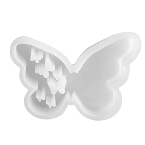 Schmetterling Ornamente Silikonform Schmetterling Gipsform Form Schmetterling Kerzenform Epoxidharz Gießharz Elektro (Clear, One Size) von skyrabbiter
