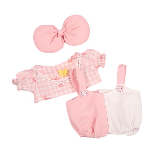 Skyrabbiter Kleidung für 38 cm LaB Puppe, 3-teilig DIY Outfit Set mit Hoodie & Anziehzubehör, weiches Puppen-Kleidungsset, elastisch & detailreich, Plüschtier-Bekleidung mit Strickmütze und Tasche (A) Skyrabbiter Kleidung für 38 cm LaB Puppe, 3-teilig DIY Outfit Set mit Hoodie & Anziehzubehör, weiches Puppen-Kleidungsset, elastisch & detailreich, Plüschtier-Bekleidung mit Strickmütze und Tasche (A) von skyrabbiter