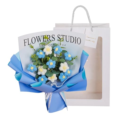Häkelblumen Blumenstrauß Handgemachte Sonnenblume Strickstrauß für Freundin Valentinstag Geburtstag Häkelblumen Blumenstrauß Handgemachte Sonnenblume Strickstrauß für Freundin Valentinstag Geburtstag von smai