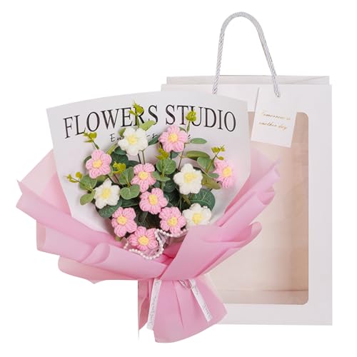 Häkelblumen Blumenstrauß Handgemachte Sonnenblume Strickstrauß für Freundin Valentinstag Geburtstag Häkelblumen Blumenstrauß Handgemachte Sonnenblume Strickstrauß für Freundin Valentinstag Geburtstag von smai