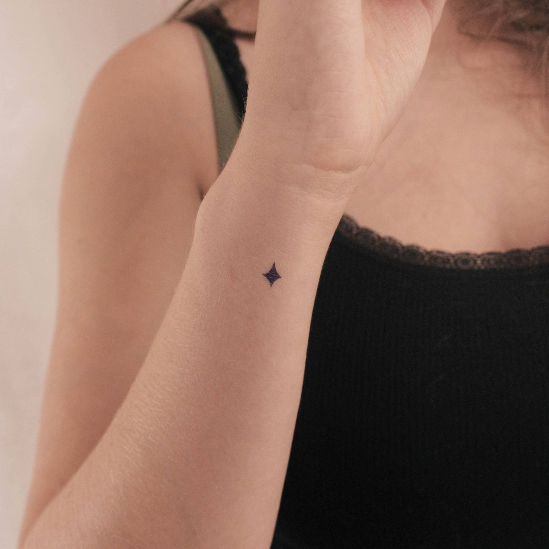 Blauer Norden Stern Temporäres Tattoo Von Zihee | 3Er Set Blauer Norden Stern Temporäres Tattoo Von Zihee | 3Er Set von smalltattoos