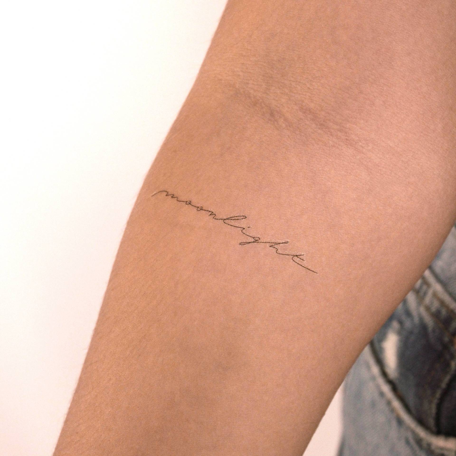 Mondschein Temporäres Tattoo Von Jakenowicz | 3Er Set Mondschein Temporäres Tattoo Von Jakenowicz | 3Er Set von smalltattoos