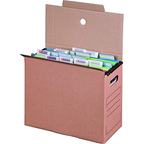 Archiv-Transportbox für Hängemappen Karton für Hängemappen 10 Stück von smartboxpro