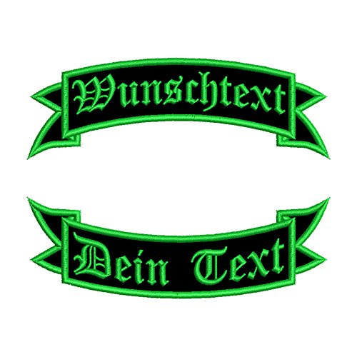 Aufnäher-Set obere + untere Schwinge S1 - viele Größen und Farben zur Auswahl - 12x4cm - personalisiert Aufnäher-Set obere + untere Schwinge S1 - viele Größen und Farben zur Auswahl - 12x4cm - personalisiert von smartoutdoor