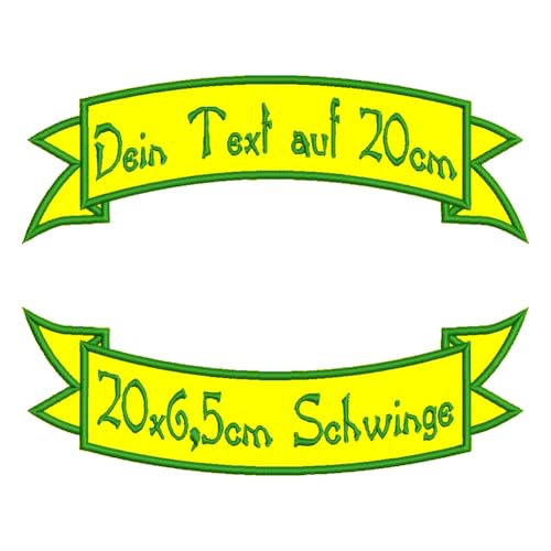 smartoutdoor Aufnäher-Set obere + untere Schwinge S1 - viele Größen und Farben zur Auswahl - 20x6,5cm - personalisiert smartoutdoor Aufnäher-Set obere + untere Schwinge S1 - viele Größen und Farben zur Auswahl - 20x6,5cm - personalisiert von smartoutdoor