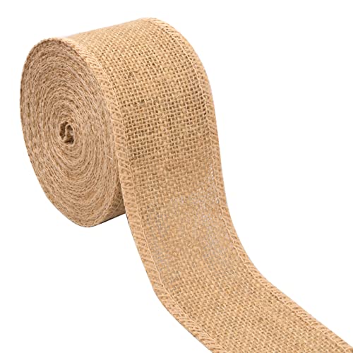 10M*6CM Juteband, Sackleinen Band, Natürliche Hessischen Stoffbänder Rolle, Jute Ribbon Rolls für Hochzeitdeko Handwerk Weihnachten Geschenkverpackung 10M*6CM Juteband, Sackleinen Band, Natürliche Hessischen Stoffbänder Rolle, Jute Ribbon Rolls für Hochzeitdeko Handwerk Weihnachten Geschenkverpackung von smatime