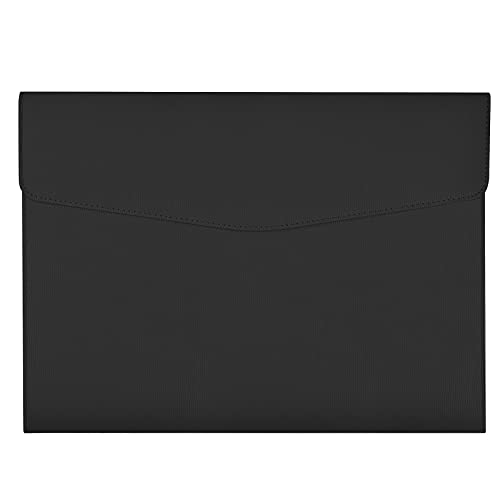 Dokumententasche A4 Dokumentenmappe Aktenmappen aus PU-Leder Format Aktentasche Dokumenten Abheften Sammelmappen Aktenordner Ordnungsmappe Projektmappen Datei Organizer für Büro, Studenten, Schwarz Dokumententasche A4 Dokumentenmappe Aktenmappen aus PU-Leder Format Aktentasche Dokumenten Abheften Sammelmappen Aktenordner Ordnungsmappe Projektmappen Datei Organizer für Büro, Studenten, Schwarz von smatime