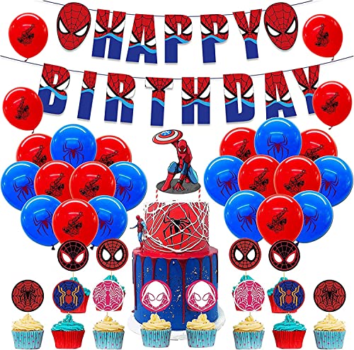 Deko Geburtstag Spiderman Geburtstag Deko Spider Man Luftballons Spiderman Geburtstag Luftballons Spider Man Party Deko Spiderman Geburtstagsdeko Spider Man Geburtstag Girlande Spiderman Kuchendeckel von smileh