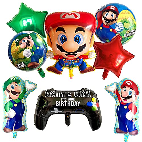 Super Mario Party Deko Super Mario Geburtstag Deko Luftballons Super Mario Dekoration Geburtstag Super Mario Luftballons Deko Super Mario Deko Geburtstag von smileh