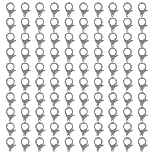 100 Stück 35 mm Karabinerverschlüsse für Schmuck, Armbänder, Verschlüsse, Halsketten, Armbänder, Verschlüsse für Bastelschmuck 100 Stück 35 mm Karabinerverschlüsse für Schmuck, Armbänder, Verschlüsse, Halsketten, Armbänder, Verschlüsse für Bastelschmuck von sodeber