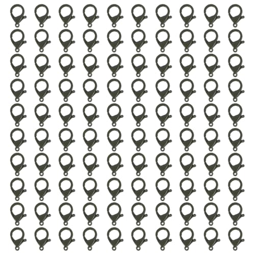100 Stück 35 mm Karabinerverschlüsse für Schmuck, Armbänder, Verschlüsse, Halsketten, Armbänder, Verschlüsse für Bastelschmuck 100 Stück 35 mm Karabinerverschlüsse für Schmuck, Armbänder, Verschlüsse, Halsketten, Armbänder, Verschlüsse für Bastelschmuck von sodeber