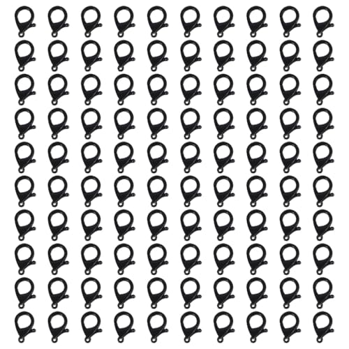 100 Stück 35 mm Karabinerverschlüsse für Schmuck, Armbänder, Verschlüsse, Halsketten, Armbänder, Verschlüsse für Bastelschmuck 100 Stück 35 mm Karabinerverschlüsse für Schmuck, Armbänder, Verschlüsse, Halsketten, Armbänder, Verschlüsse für Bastelschmuck von sodeber