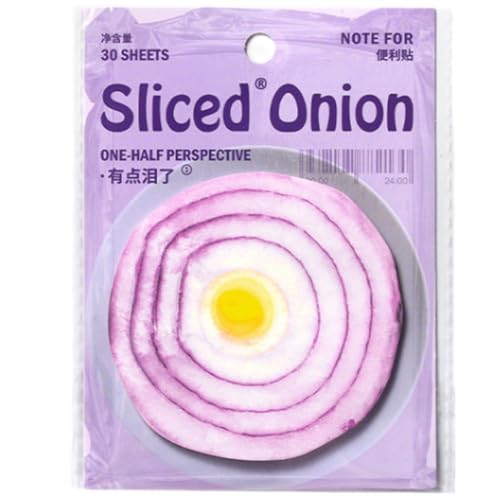 30 Blatt Notizblöcke mit Gemüse-Motiv, Papier, Obstform, kleine Notizblöcke, Haftnotizen, Taschenschreibblock von sodeber