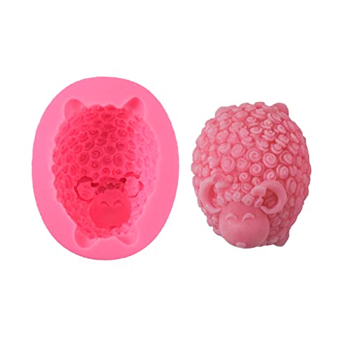 3D-Silikonform in Tierform, Schaf-Formen für die Herstellung von Harz, Seifenguss, Aromatherapie, Form, Heimdekoration 3D-Silikonform in Tierform, Schaf-Formen für die Herstellung von Harz, Seifenguss, Aromatherapie, Form, Heimdekoration von sodeber