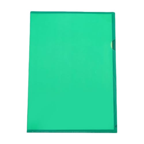 6 Farben, A 4 Hüllen, L-Typ, Präsentationsmappe für Dokumentenschutz und Organisation von sodeber