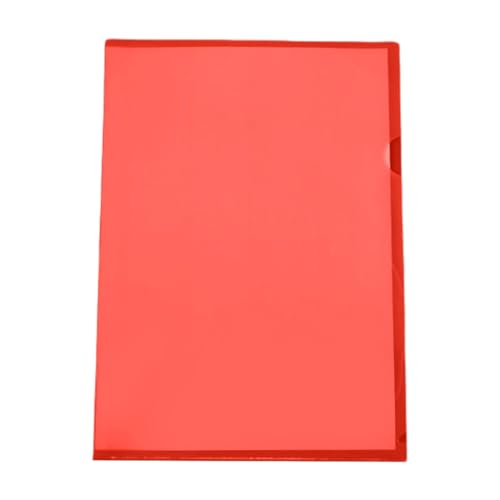 6 Farben, A 4 Hüllen, L-Typ, Präsentationsmappe für Dokumentenschutz und Organisation von sodeber