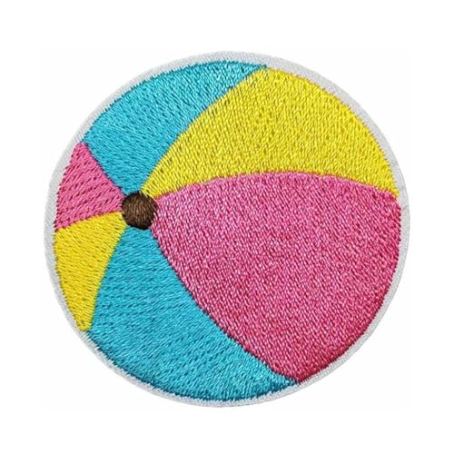 Bestickter Stoffaufnäher mit Strandmotiv zum Aufbügeln für Kleidung, Jacken, Jeans Bestickter Stoffaufnäher mit Strandmotiv zum Aufbügeln für Kleidung, Jacken, Jeans von sodeber