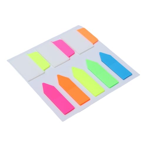 Bunte Klebeetiketten, 120/160 Stück, transparente Notizen, Seitenmarker, Lesezeichen, beschreibbare Streifen für von sodeber