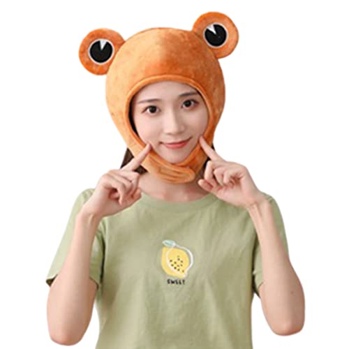 Cartoon Plüsch für Frosch Kopfbedeckung Hut Neuheit große Ohren Stirnband Foto Requisiten Weihnachten Cartoon Plüsch für Frosch Kopfbedeckung Hut Neuheit große Ohren Stirnband Foto Requisiten Weihnachten von sodeber