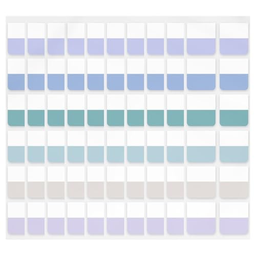 Haftnotizen, Flaggen, bunte Indexe, helle Farbe, Seitenaufkleber, transparent von sodeber