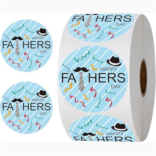 Happy Father's Day Sticker Adhesive Decal Father's Day Sticker Decorative Sticker for Scrapbooking Cards von sodeber