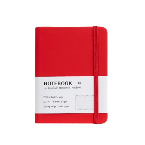 Kleines Leder-Notizbuch, 192 Seiten, breit liniert, Tagebuch, Business-Notizblöcke, Hardcover für Kleines Leder-Notizbuch, 192 Seiten, breit liniert, Tagebuch, Business-Notizblöcke, Hardcover für von sodeber