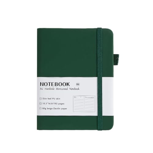 Kleines Leder-Notizbuch, 192 Seiten, breit liniert, Tagebuch, Business-Notizblöcke, Hardcover für Kleines Leder-Notizbuch, 192 Seiten, breit liniert, Tagebuch, Business-Notizblöcke, Hardcover für von sodeber