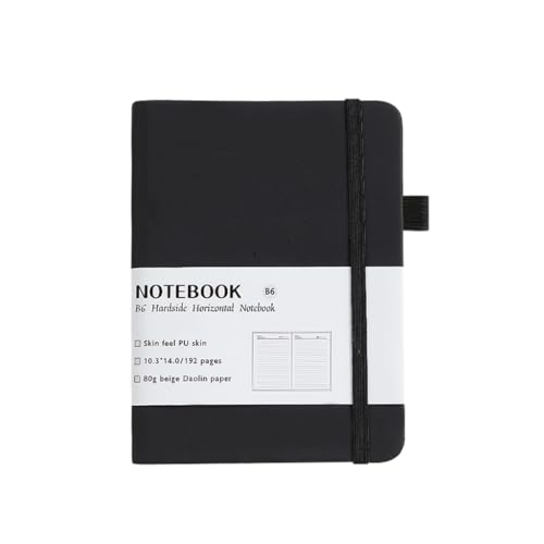 Kleines Leder-Notizbuch, 192 Seiten, breit liniert, Tagebuch, Business-Notizblöcke, Hardcover für Kleines Leder-Notizbuch, 192 Seiten, breit liniert, Tagebuch, Business-Notizblöcke, Hardcover für von sodeber