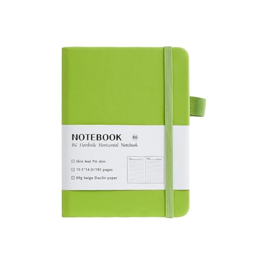 Kleines Leder-Notizbuch, 192 Seiten, breit liniert, Tagebuch, Business-Notizblöcke, Hardcover für Kleines Leder-Notizbuch, 192 Seiten, breit liniert, Tagebuch, Business-Notizblöcke, Hardcover für von sodeber