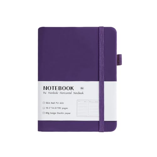Kleines Leder-Notizbuch, 192 Seiten, breit liniert, Tagebuch, Business-Notizblöcke, Hardcover für Kleines Leder-Notizbuch, 192 Seiten, breit liniert, Tagebuch, Business-Notizblöcke, Hardcover für von sodeber