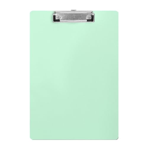 Klemmbrett, 30,5 x 20,3 cm, Klemmbrett zum Schreiben mit Haken zum Aufhängen, Metall, für Büro, 4 Stück von sodeber