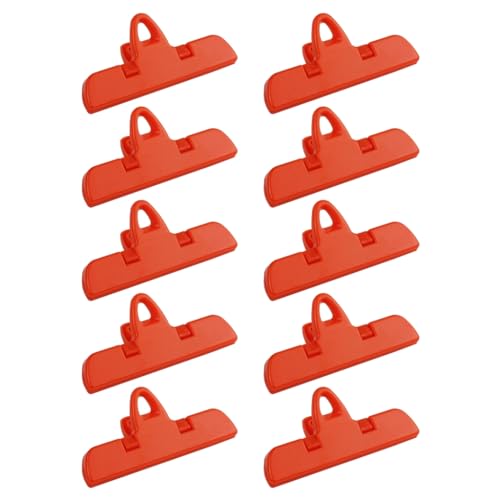 Mehrzweck-Taschenclip-Zubehör für die Aufbewahrung von Lebensmitteln, einfach zu bedienen und stilvoll, Küche, Büro oder Wohnheim, 10 Stück von sodeber