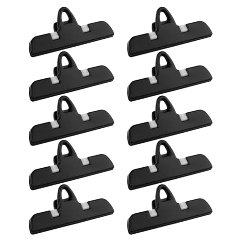 Mehrzweck-Taschenclip-Zubehör für die Aufbewahrung von Lebensmitteln, einfach zu bedienen und stilvoll, Küche, Büro oder Wohnheim, 10 Stück von sodeber