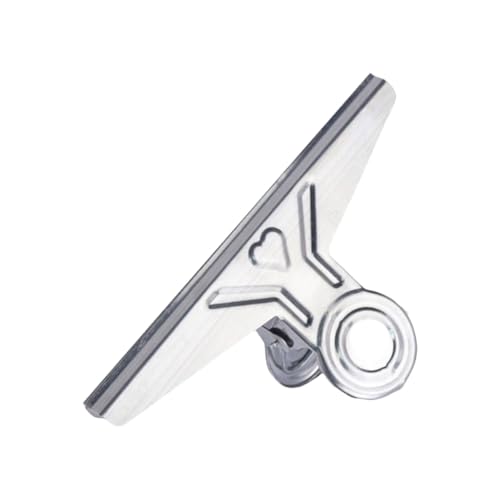 Metall-Büroklammer, 200 mm lang, groß, Edelstahl, Aktenklemme für Lebensmittelbeutel, Zeichenbrett Metall-Büroklammer, 200 mm lang, groß, Edelstahl, Aktenklemme für Lebensmittelbeutel, Zeichenbrett von sodeber