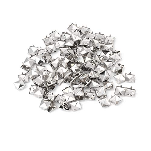 sodeber 100 Stück/Packung Metallnieten, quadratische Nieten, Lederwaren, Spikes, Nagelköpfe, Nieten, quadratische Krallen-Nieten, dekorative Nieten sodeber 100 Stück/Packung Metallnieten, quadratische Nieten, Lederwaren, Spikes, Nagelköpfe, Nieten, quadratische Krallen-Nieten, dekorative Nieten von sodeber