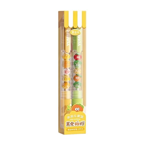 sodeber Gelschreiber mit Cartoon-Perlen, einziehbarer Gelschreiber, 0,5 mm Spitze, genoppter Schreibstift, schnell trocknend, für Tagebuch, 2/4 Stück sodeber Gelschreiber mit Cartoon-Perlen, einziehbarer Gelschreiber, 0,5 mm Spitze, genoppter Schreibstift, schnell trocknend, für Tagebuch, 2/4 Stück von sodeber