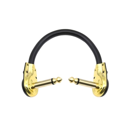 sodeber Geräuscharme Effekt-Pedalkabel, Stecker auf Gitarre, 6,35 mm, rechts, gerade Effekte sodeber Geräuscharme Effekt-Pedalkabel, Stecker auf Gitarre, 6,35 mm, rechts, gerade Effekte von sodeber