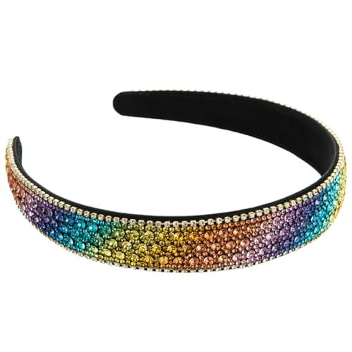 sodeber Glitzerndes Haarband mit Schmucksteinen, bunt, Kopfbedeckung, Weihnachtsfeier, Foto-Requisiten, Cosplay-Zubehör sodeber Glitzerndes Haarband mit Schmucksteinen, bunt, Kopfbedeckung, Weihnachtsfeier, Foto-Requisiten, Cosplay-Zubehör von sodeber