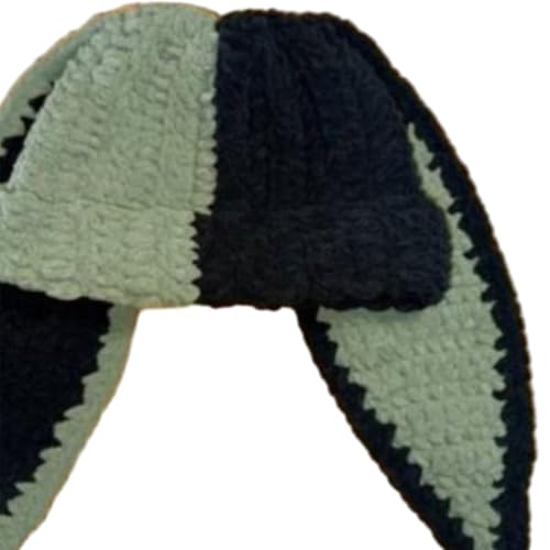 sodeber Mädchen-Hut, lustig, gestrickt, Ohren, Geschenke, warm, Cartoon, Erwachsene, Kinder, Foto-Requisiten, gehäkelt von sodeber