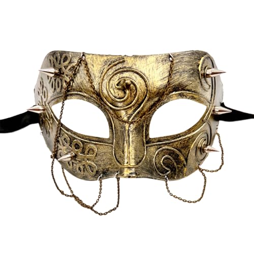 sodeber Maskerade Half Face Party Sterevunk Karneval Venezianer Abschlussball für Halloween Cosplay von sodeber