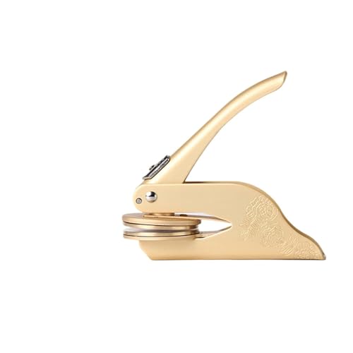 sodeber Metallsiegel-Prägestempel, praktischer Prägestempel, personalisierbar, Papierprägezange für Bücher, Umschläge, Papier sodeber Metallsiegel-Prägestempel, praktischer Prägestempel, personalisierbar, Papierprägezange für Bücher, Umschläge, Papier von sodeber