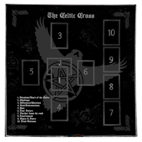 sodeber Quadratische Divinations Tapisserie, Lesekarte, Astrologie, Tischdecke, Tischdecke, Hexerei von sodeber
