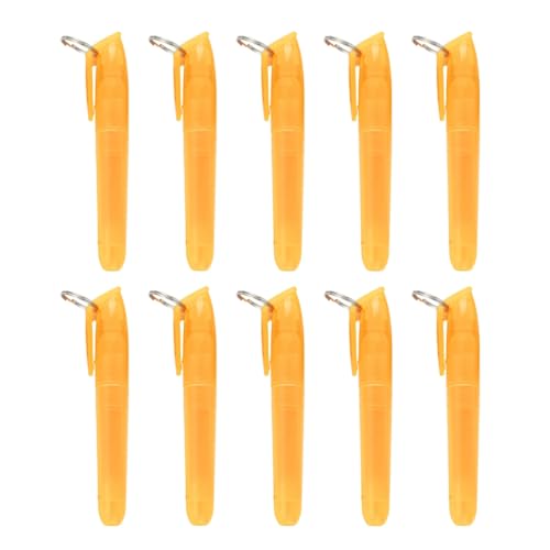 sodeber Set mit 10 bunten Textmarkern mit Metallringen, schnell trocknender Marker, Textmarker, Textmarker für Tagebuch, Kalender, nicht sodeber Set mit 10 bunten Textmarkern mit Metallringen, schnell trocknender Marker, Textmarker, Textmarker für Tagebuch, Kalender, nicht von sodeber