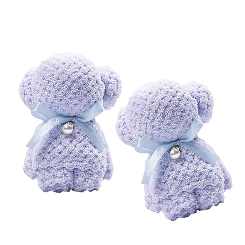 sodeber Set mit 2 Bären-Handtüchern, 30 x 30 cm, bequemer Waschlappen, sehr saugfähig, für Hochzeiten, Partys, Brautpartys sodeber Set mit 2 Bären-Handtüchern, 30 x 30 cm, bequemer Waschlappen, sehr saugfähig, für Hochzeiten, Partys, Brautpartys von sodeber