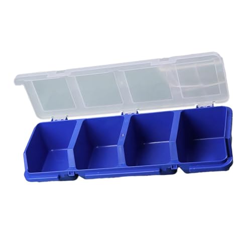 sodeber Sortierbox, Werkzeugteilbehälter, Behälter mit Deckel, Schraubenkoffer, Fach für Garage, Werkstatt, Aufbewahrung sodeber Sortierbox, Werkzeugteilbehälter, Behälter mit Deckel, Schraubenkoffer, Fach für Garage, Werkstatt, Aufbewahrung von sodeber