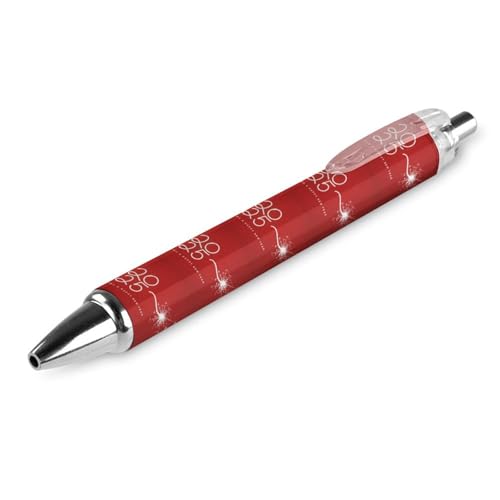soldwellsd Happy New Year 2025 Druckkugelschreiber Schreibkugelschreiber Schwarze Tinte Kugelschreiber Geschenke für Studenten Büro Schreibwaren von soldwellsd